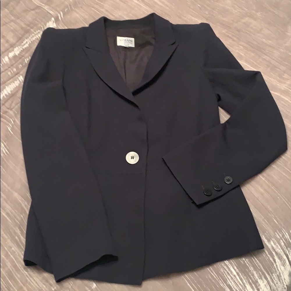Armani Dark Navy Blue Blazer